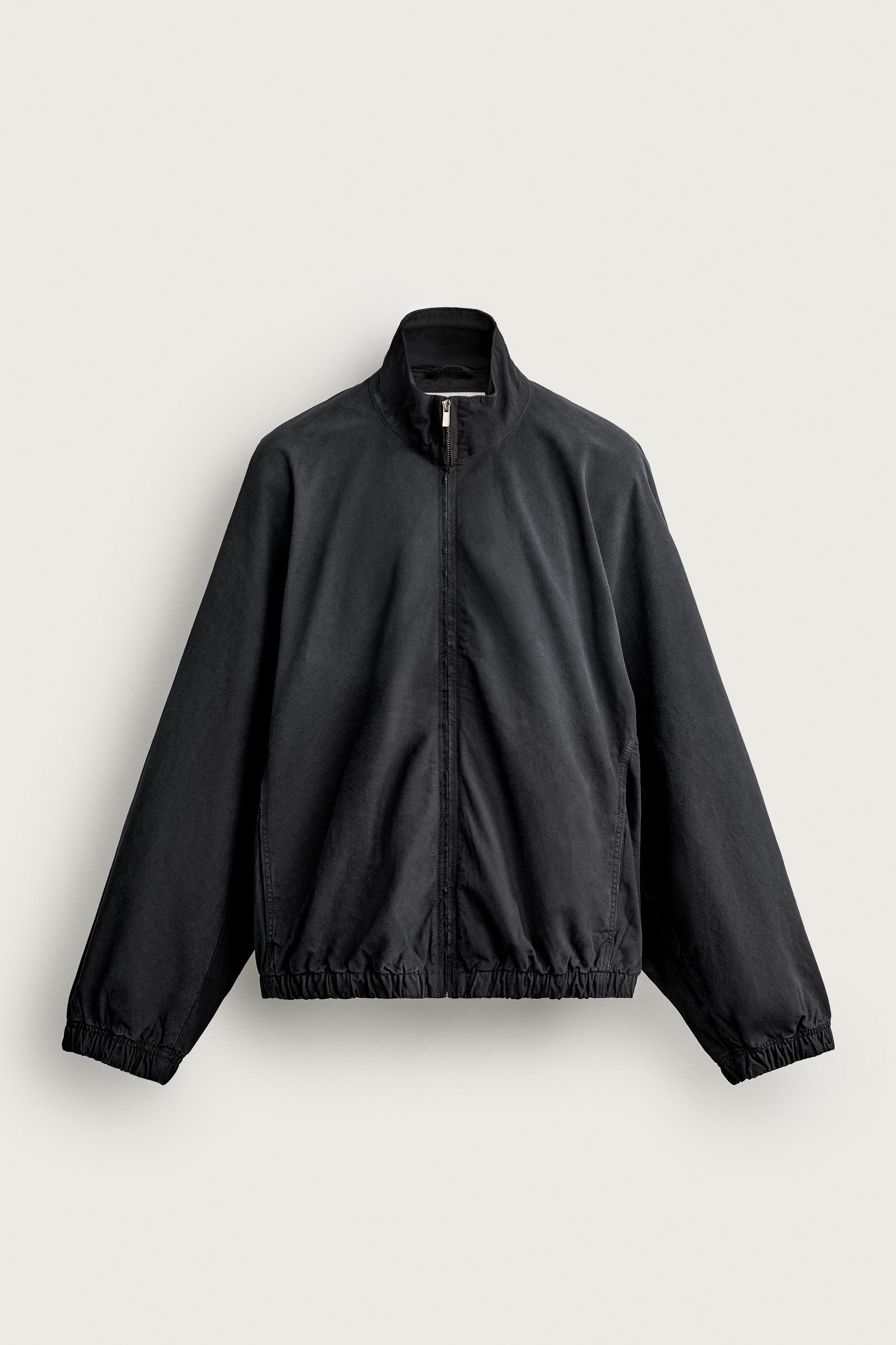 BLOUSON RELAXED FIT LAVÉ